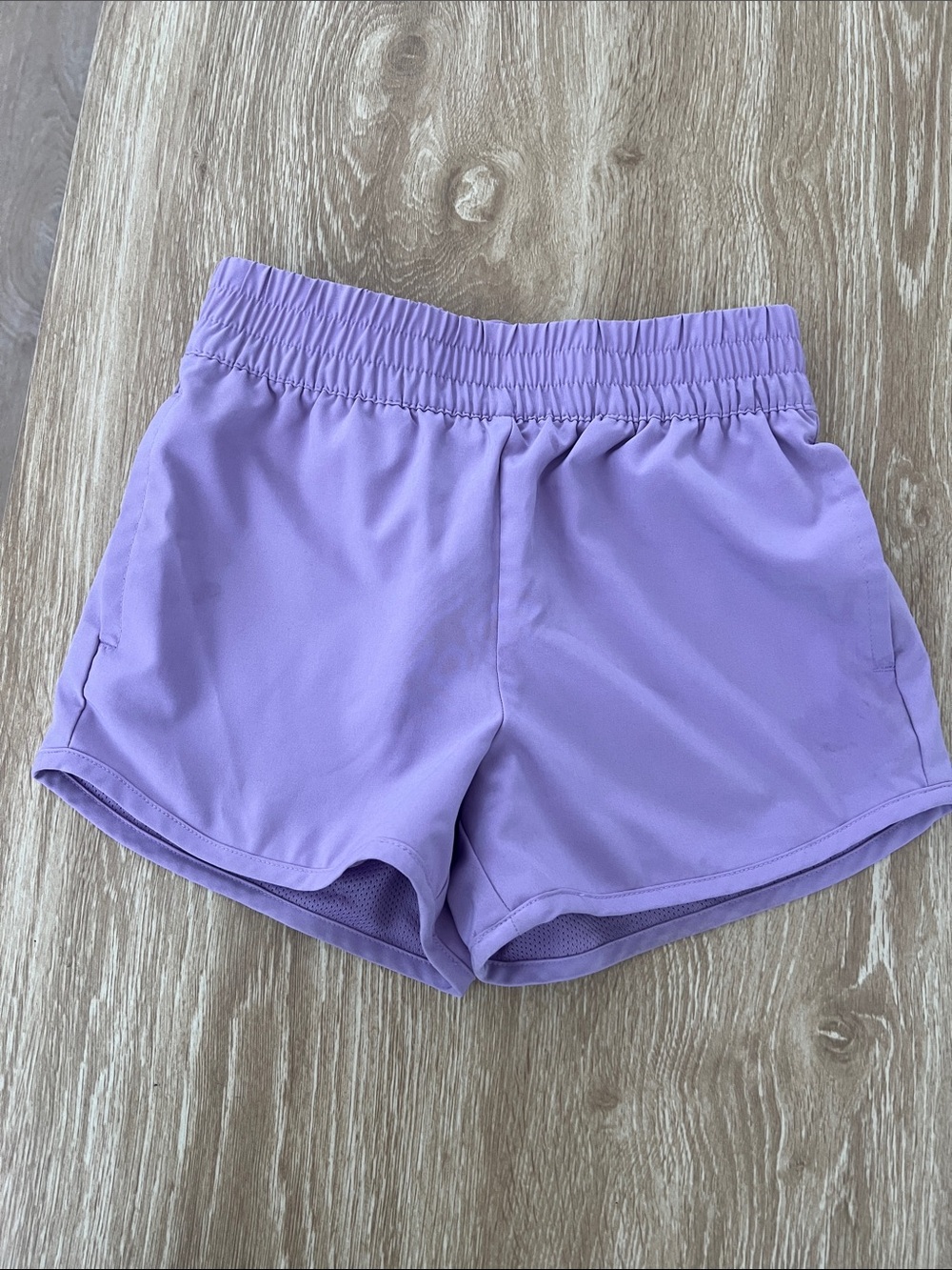 GAP Lilac Elastic-Waist Active Shorts